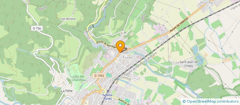 localisation de l'entreprise INDIVISION HERITIER AQUILINO  TULLINS