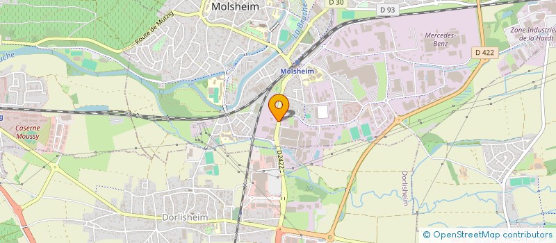 localisation de l'entreprise INDIVISION HERITIERS FEIDT FERNAND  MOLSHEIM