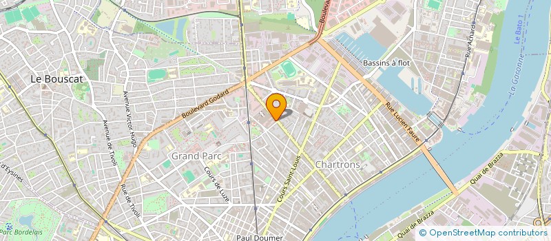 localisation de l'entreprise INDIVISION HERMANT DENIS ET CATHERINE  BORDEAUX