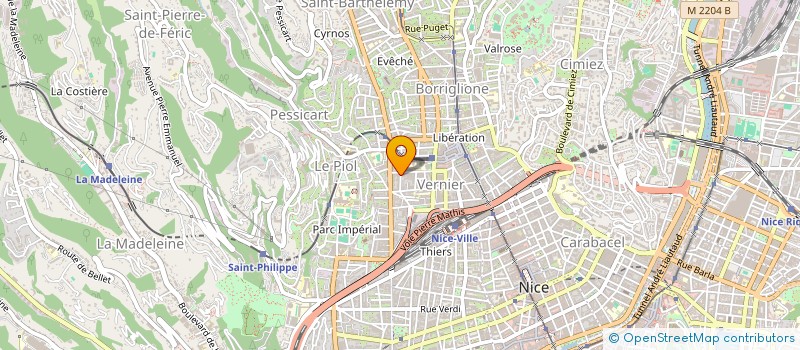 localisation de l'entreprise INDIVISION HERNANDEZ à NICE
