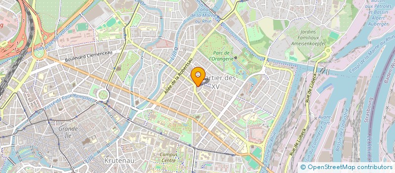 localisation de l'entreprise INDIVISION HERRADE ANVERS STBG  STRASBOURG