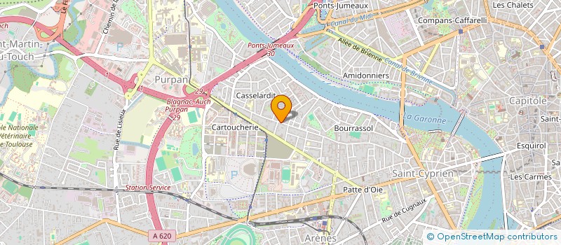 localisation de l'entreprise INDIVISION HERRMANN à TOULOUSE