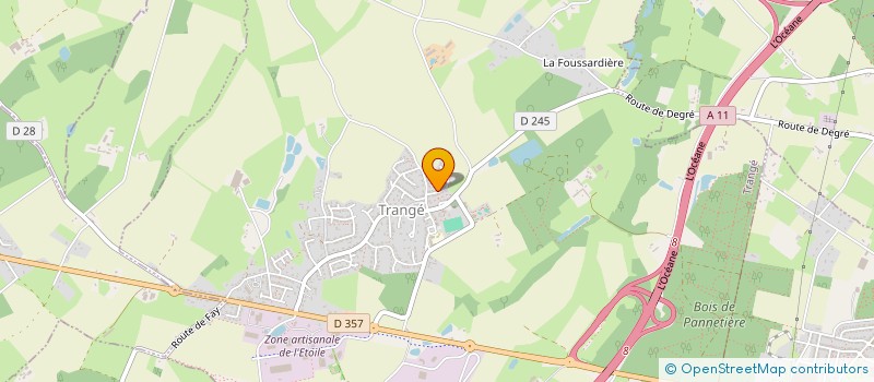 localisation de l'entreprise INDIVISION HERVE  LA BAZOGE