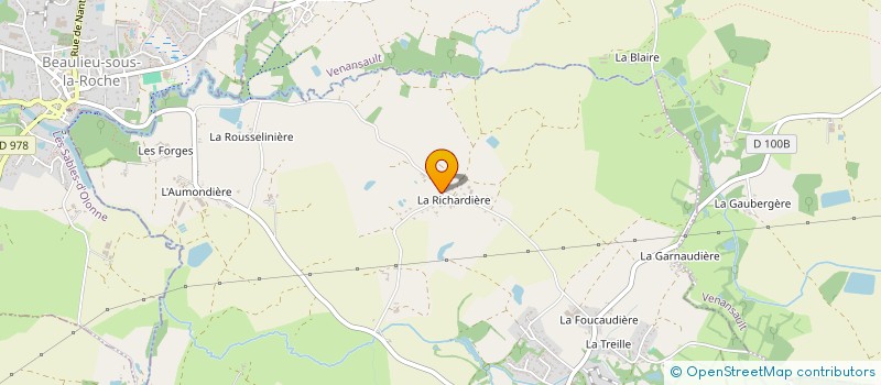 localisation de l'entreprise INDIVISION HERVE BLANC  LANDERONDE