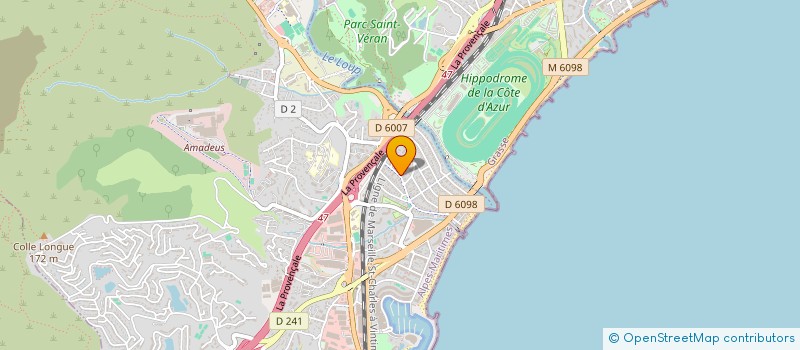 localisation de l'entreprise INDIVISION HERVET-LALLEMAND  VILLENEUVE-LOUBET