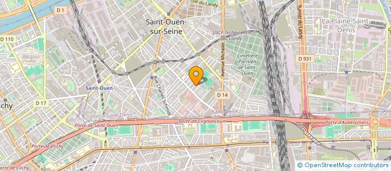 localisation de l'entreprise INDIVISION HERVIAIS COCAULT  SAINT-OUEN-SUR-SEINE