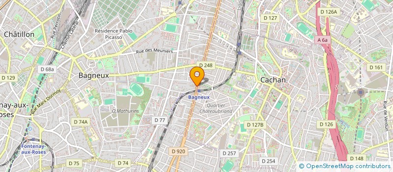 localisation de l'entreprise INDIVISION HESBERT CHARBY à BAGNEUX