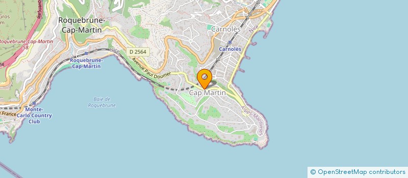 localisation de l'entreprise INDIVISION HETZEL à ROQUEBRUNE-CAP-MARTIN