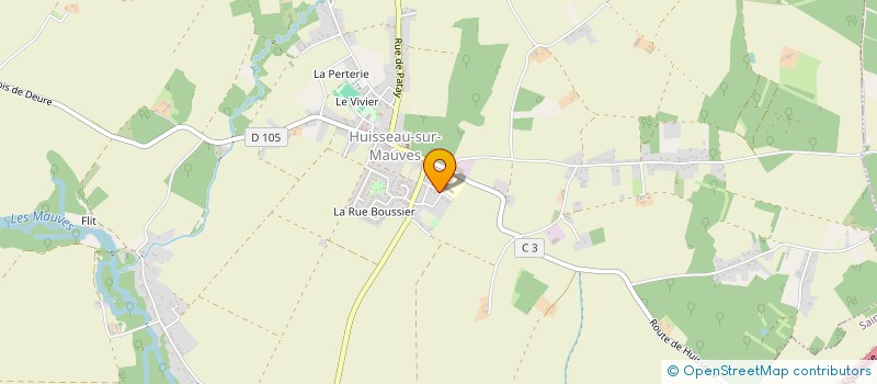 localisation de l'entreprise INDIVISION HEURTIER à HUISSEAU-SUR-MAUVES