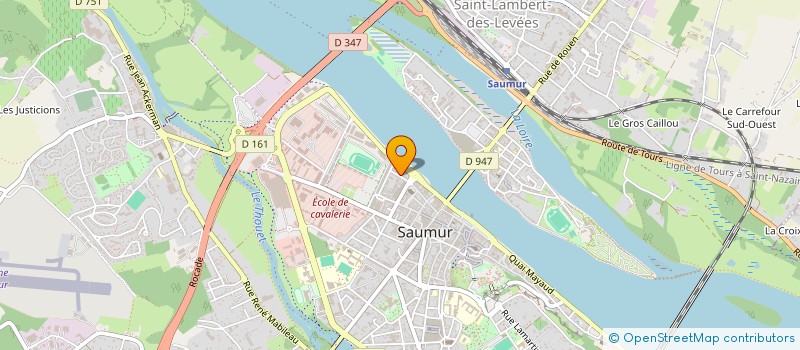 localisation de l'entreprise INDIVISION HEUSCHLING VINCENT CLARISSE  SAUMUR