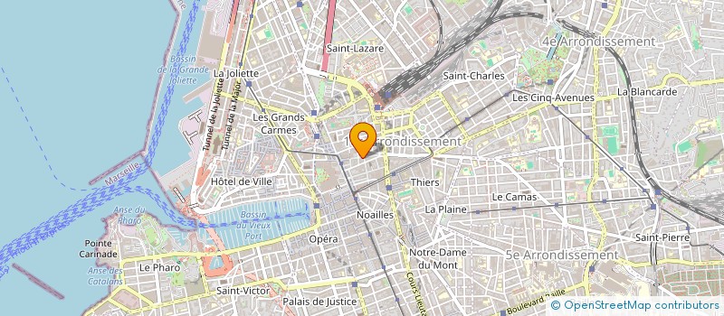 localisation de l'entreprise INDIVISION HEUZE - CARON - SZUMERAJ à MARSEILLE