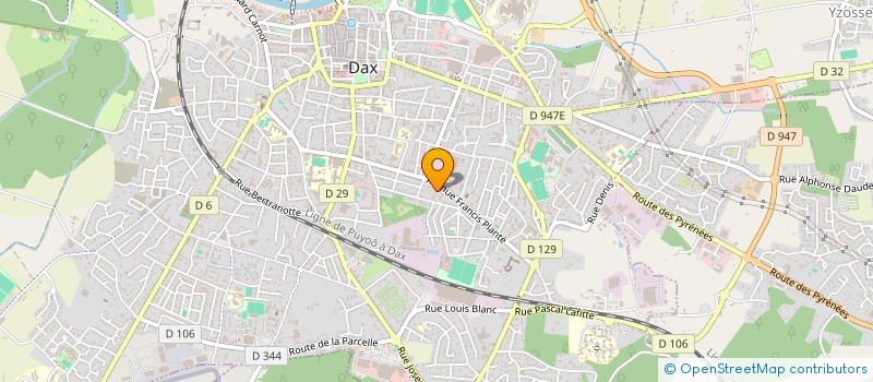 localisation de l'entreprise INDIVISION HILLION EMONET-DENAND à DAX
