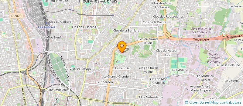 localisation de l'entreprise INDIVISION HILT EDOUARD  ORLEANS