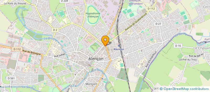 localisation de l'entreprise INDIVISION HIMMLER à ALENCON