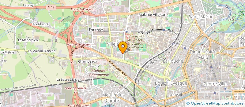localisation de l'entreprise INDIVISION HOCHARD BILY  RENNES