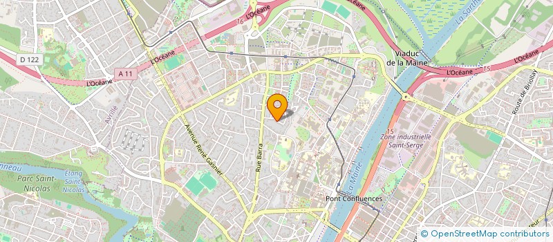 localisation de l'entreprise INDIVISION HODDE-HOUDMON à ANGERS