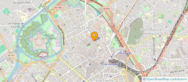 localisation de l'entreprise INDIVISION HOFFMAN à LILLE