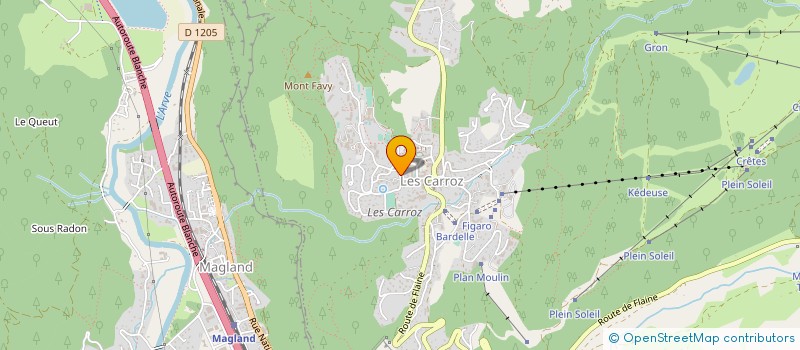 localisation de l'entreprise INDIVISION HOLDEN  ARACHES-LA-FRASSE