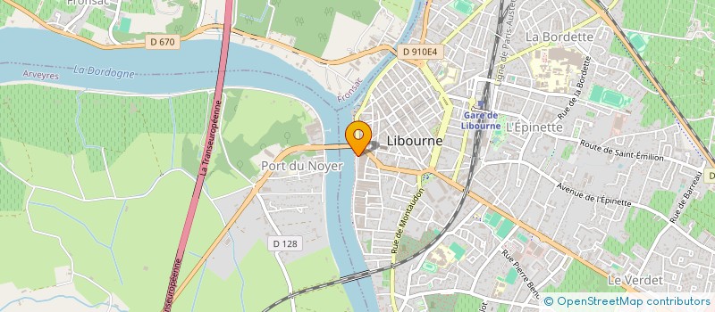 localisation de l'entreprise INDIVISION HOREAU HENRIETTE à LIBOURNE