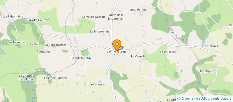 localisation de l'entreprise INDIVISION HORVAIS à NOYAL-SOUS-BAZOUGES