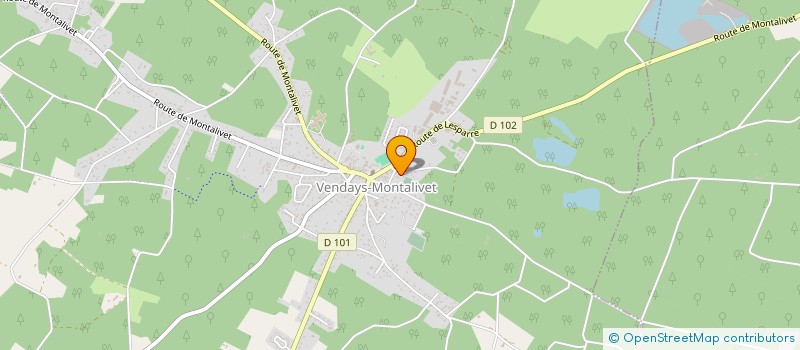 localisation de l'entreprise INDIVISION HOSTEING à VENDAYS-MONTALIVET