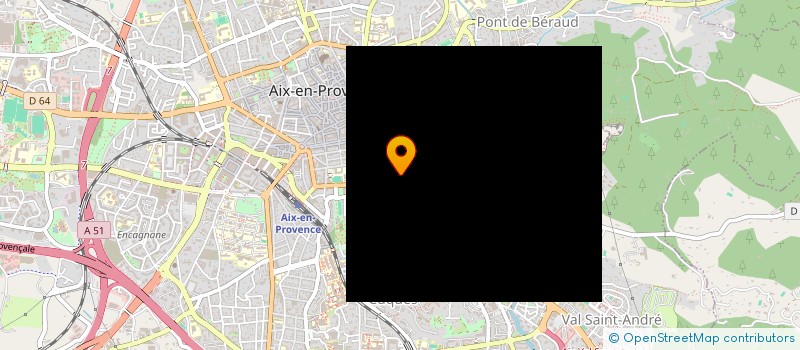 localisation de l'entreprise INDIVISION HOTEL CONCORDE  AIX-EN-PROVENCE