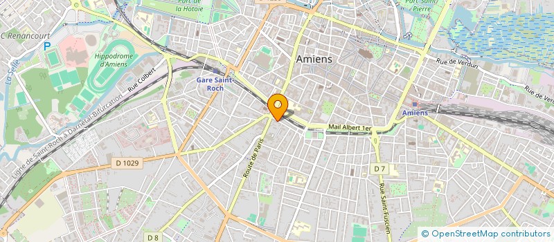 localisation de l'entreprise INDIVISION HOTIER / BENBABAALI  AMIENS