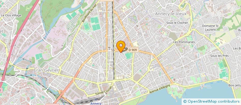 localisation de l'entreprise INDIVISION HOTTEGINDRE MOYENIN  ANNECY