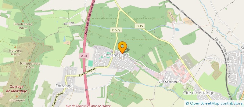 localisation de l'entreprise INDIVISION HOTTIER  ESCHERANGE