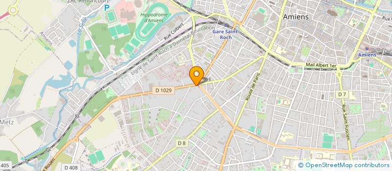 localisation de l'entreprise INDIVISION HOUBART CLAUDE à AMIENS