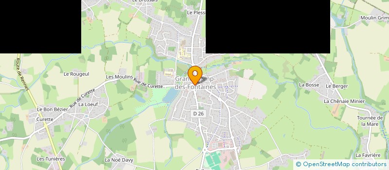 localisation de l'entreprise INDIVISION HOUDAYER RAVARD  TREILLIERES