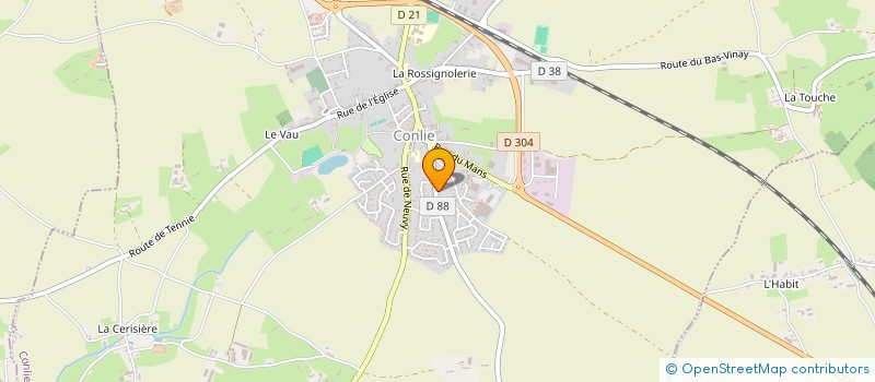 localisation de l'entreprise INDIVISION HOULBERT*MAURICE  CONLIE