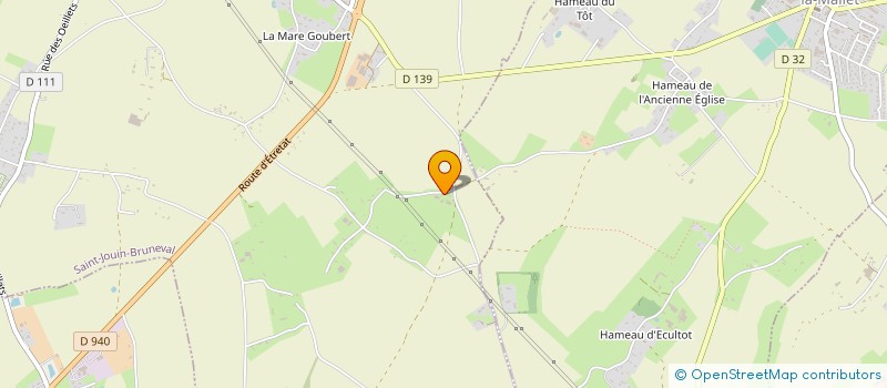 localisation de l'entreprise INDIVISION HOULLIER  SAINT-JOUIN-BRUNEVAL