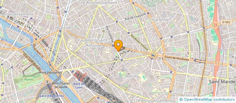 localisation de l'entreprise INDIVISION HOUZE - NGUYEN  PARIS