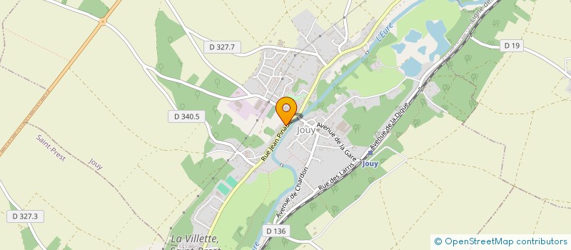 localisation de l'entreprise INDIVISION HUBERT FRANCINE à JOUY