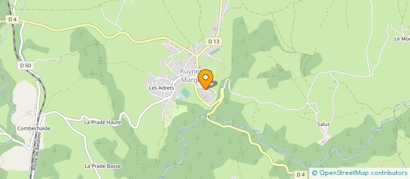 localisation de l'entreprise INDIVISION HUGON à CLAVIERES