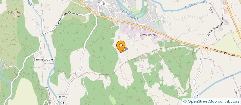 localisation de l'entreprise INDIVISION HUGUES CIRIANI  GRANS