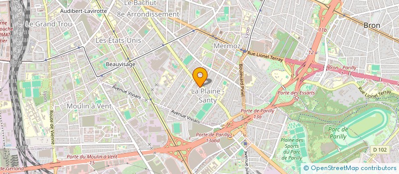 localisation de l'entreprise INDIVISION HUGUES GUERIN  LYON