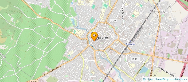 localisation de l'entreprise INDIVISION HUGUET JEANNINE à BEAUNE