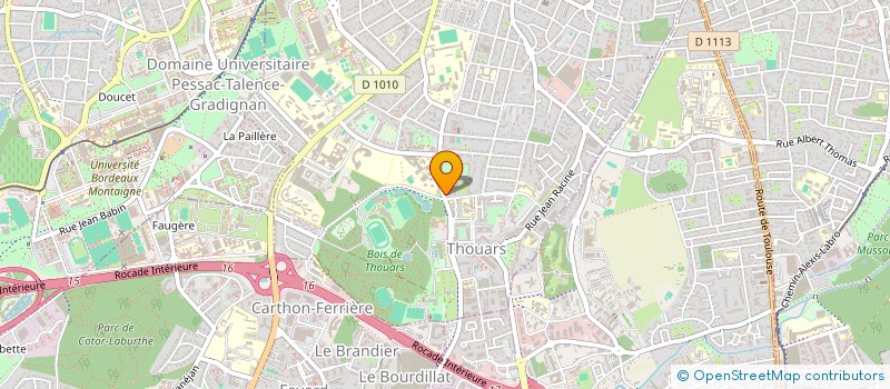 localisation de l'entreprise INDIVISION HUNTER  TALENCE