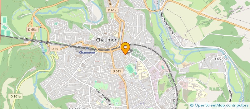 localisation de l'entreprise INDIVISION HUOT à CHAUMONT