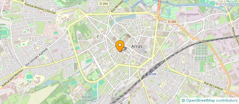 localisation de l'entreprise INDIVISION HURET à ARRAS