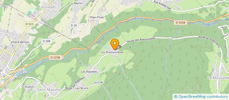 localisation de l'entreprise INDIVISION HURIEZ / THOMAS  SAINT-MAXIMIN