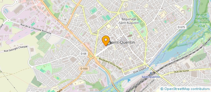 localisation de l'entreprise INDIVISION HUYNH BERTRAND ET DAO LUCIE à SAINT-QUENTIN