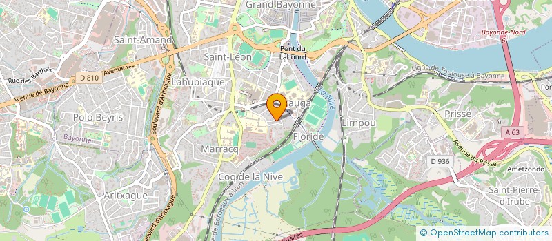 localisation de l'entreprise INDIVISION IANIK à BAYONNE