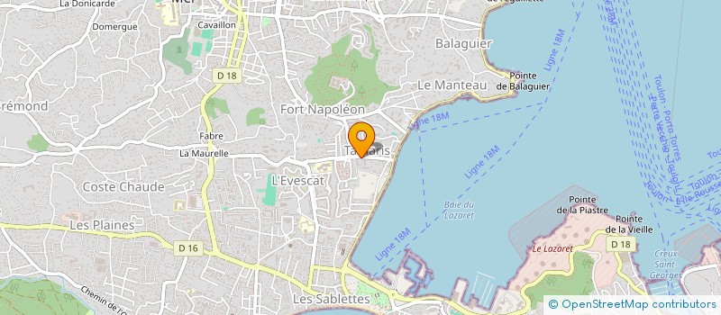 localisation de l'entreprise INDIVISION ICARD CIBOIS  LA SEYNE-SUR-MER