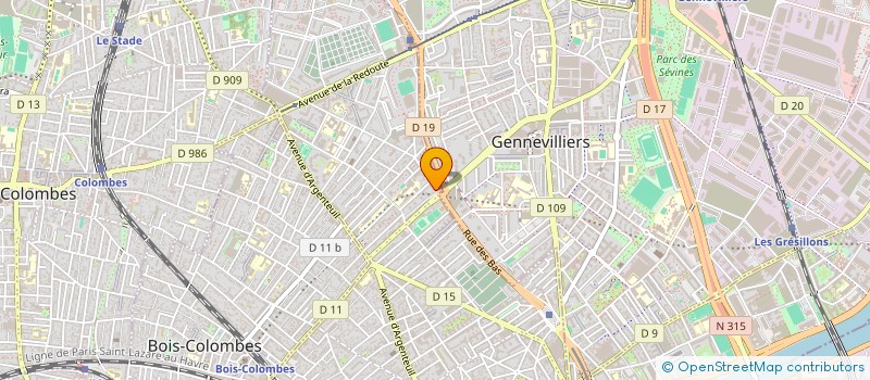 localisation de l'entreprise INDIVISION IMAD  ASNIERES-SUR-SEINE