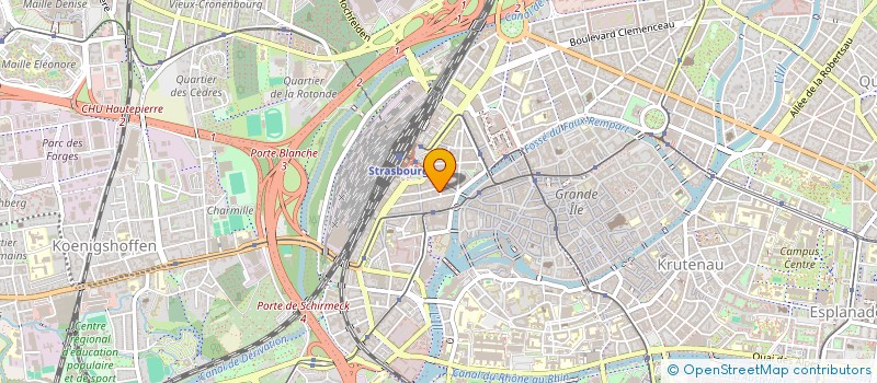 localisation de l'entreprise INDIVISION IMMEUBLE ANKAOUA à STRASBOURG