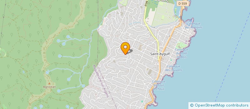 localisation de l'entreprise INDIVISION IMMOBILIERE GUERIN à FREJUS