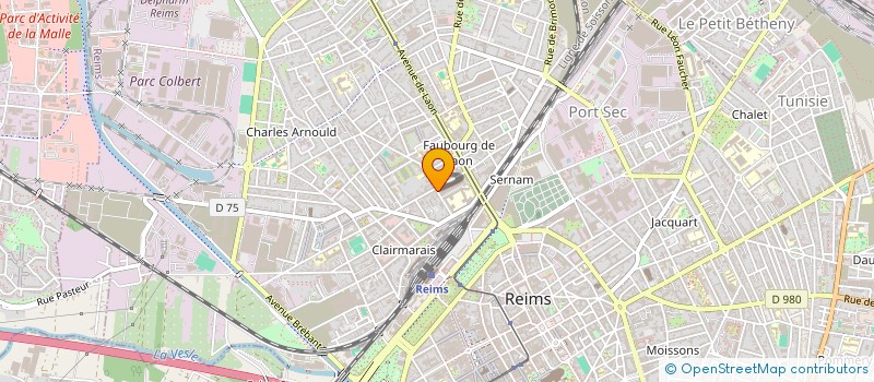 localisation de l'entreprise INDIVISION INES EL AOUNI TIMOTHEE DOCHE  REIMS